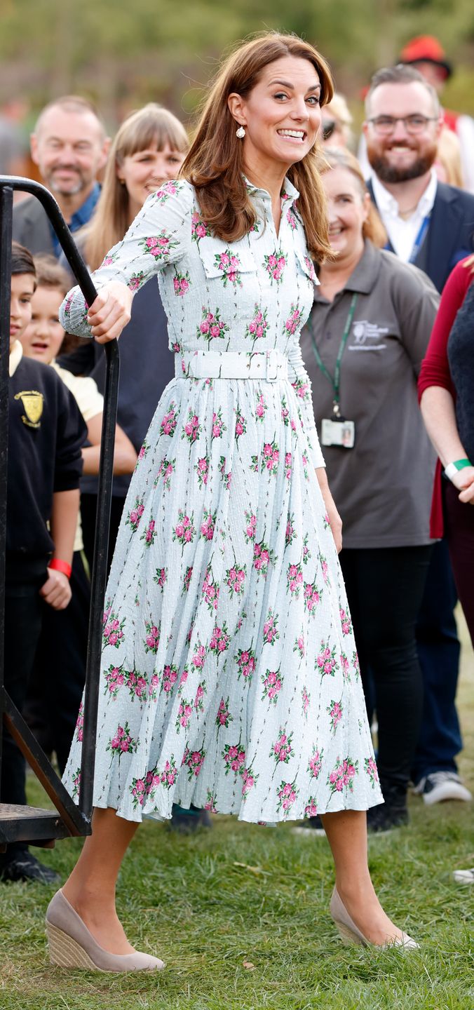 Kate Middleton na otwarciu ogrodu 