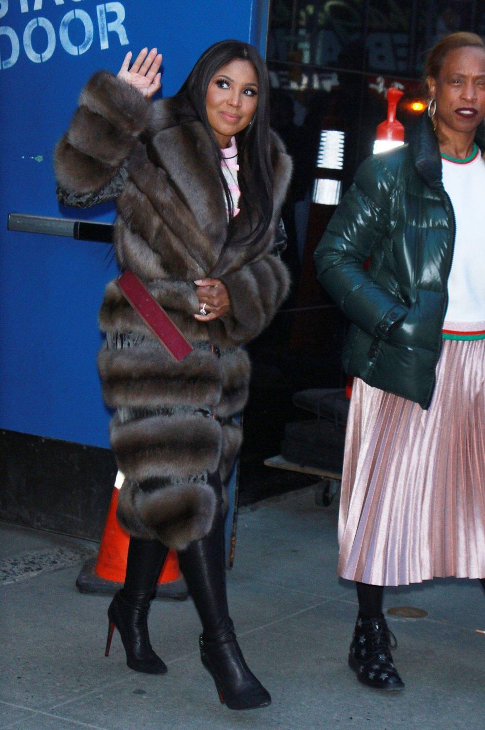 Toni Braxton w Good Morning America promowała film Faith Under Fire