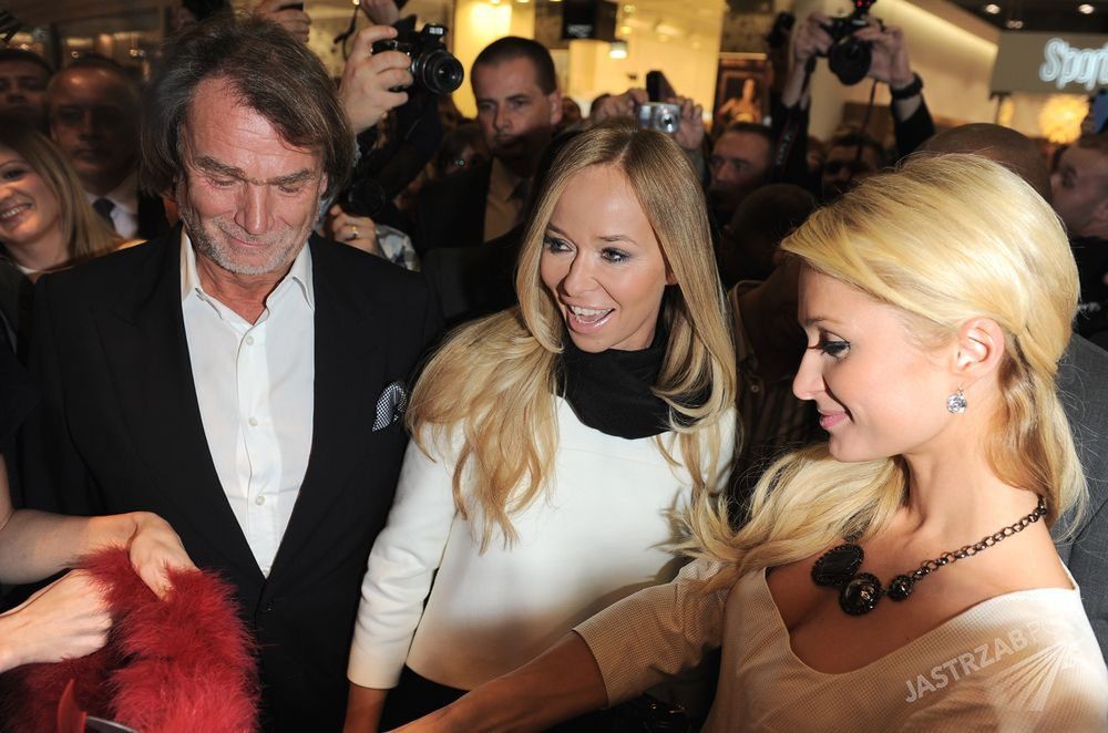 Jan Kulczyk, Joanna Przetakiewicz i Paris Hilton
Fot. ons