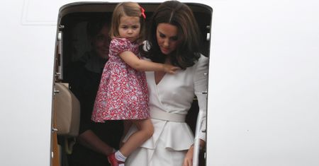 Wszyscy patrzyli na małego George'a. Naszą uwagę skradła Charlotte