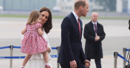 Kate i William już w Polsce! Mały George był nie w humorze