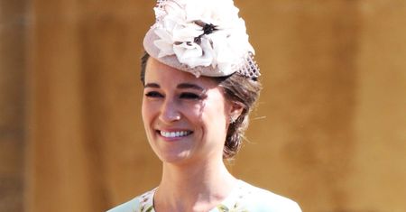 Pippa Middleton nie była chyba świadoma wzoru sukienki, którą założyła na ślub Meghan i Harry'ego
