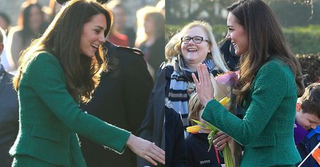 Księżna Kate z wyraźnie zaokrąglonym brzuszkiem?