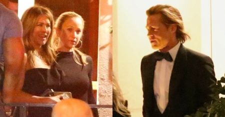 Brad Pitt i Jennifer Aniston bawią się RAZEM na after party po rozdaniu Złotych Globów! (FOTO)