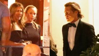 Brad Pitt i Jennifer Aniston bawią się RAZEM na after party po rozdaniu Złotych Globów! (FOTO)