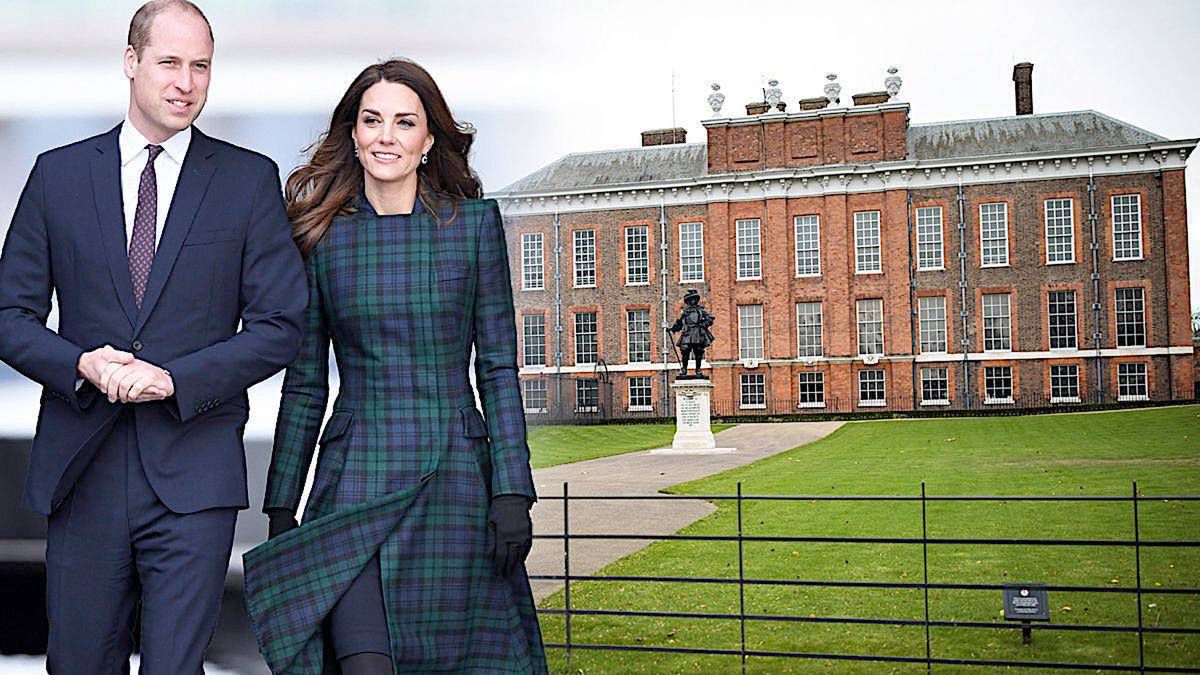 Księżna Kate i książę William, Pałac Kensington