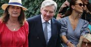 Rodzina księżnej Kate na trybunach Wimbledonu oklaskiwała wysiłki Huberta Hurkacza. Matka księżnej w odważnej sukience z bardzo nietypową torebką
