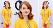 LOOK OF THE DAY: Emma Stone w słonecznej sukience retro