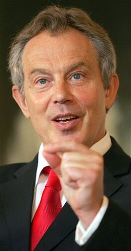 Tony Blair dziś spotka się z premierem Kaczyńskim