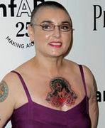 Sinead O'Connor wytatuowała sobie Jezusa