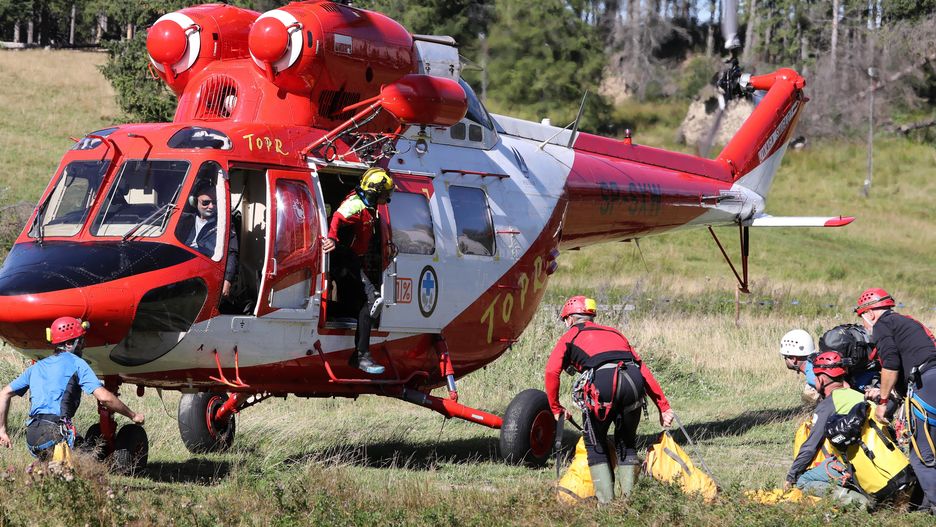 Jaskinia Wielka Śnieżna. Akcja TOPR