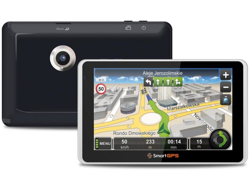 Nawigacja SmartGPS SG740VR z wideorejestratorem 