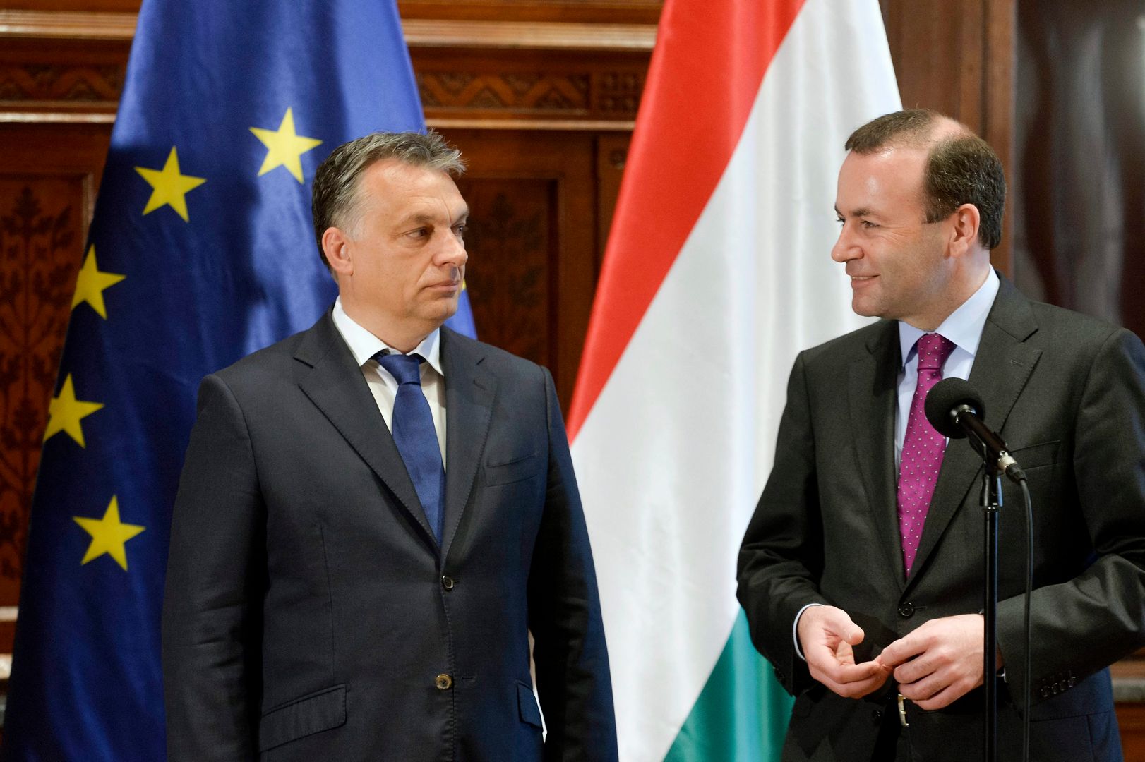 Viktor Orban i Manfred Weber