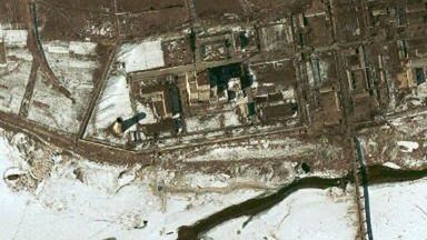 Zdjęcie satelitarne reaktora w Yongbyon w Płn. Korei
