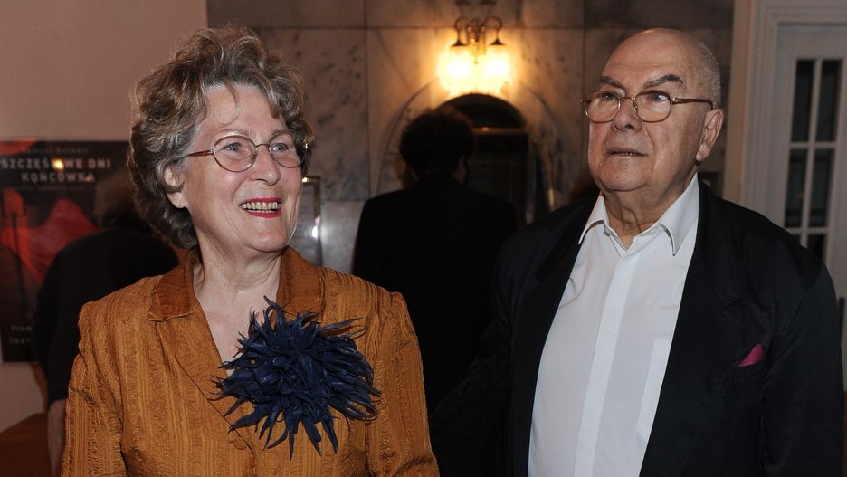 Irena Santor z partnerem