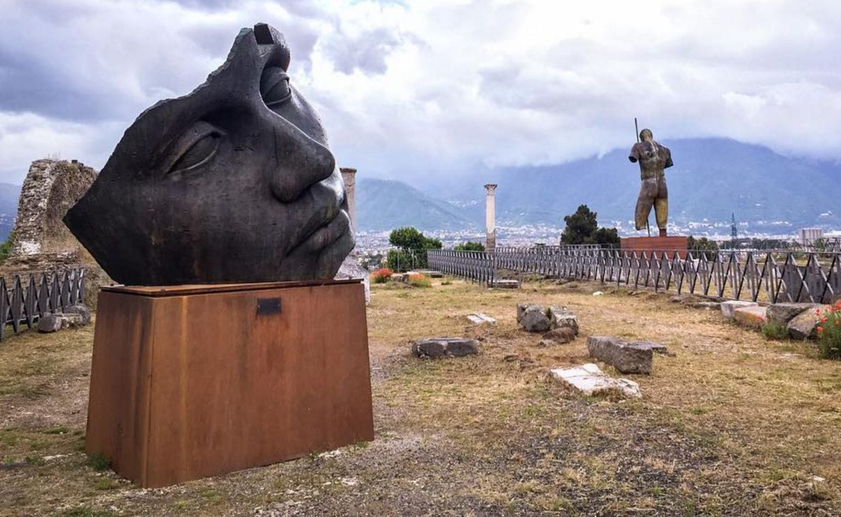 #dobrebopolskie Mitoraj zachwyca w Pompejach