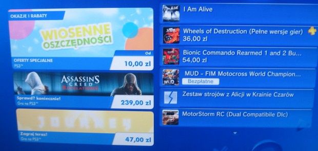 Aktualizacja polskiego PlayStation Store - Wiosna rozkwita wyprzedażami