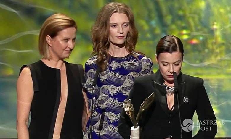 Agata Kulesza, Iza Kuna i Agata Buzek - przemówienie Orły 2017