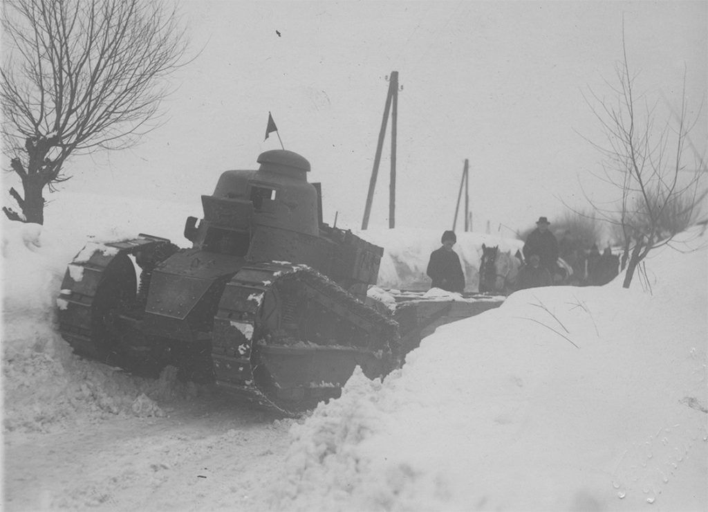 Francuskie lekkie czołgi Renault FT17 