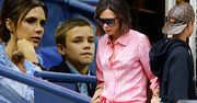 Przestylizowana Victoria Beckham na zakupach! Ona tonie w tych ubraniach! A jej syn? Co za styl!