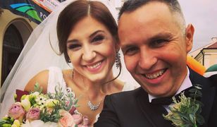 Ależ to było wesele! Roman Kołtoń i jego żona bawili się doskonale