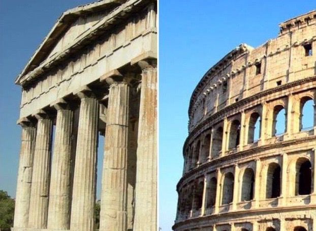 Starożytny Rzym czy starożytna Grecja? Rozpoznasz?