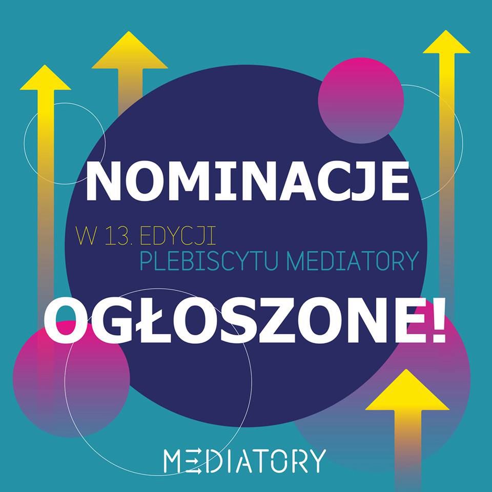 Mediatory 2019. WP ma nominację w 2 kategoriach