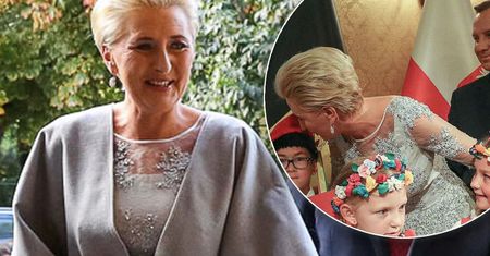 Agata Duda w Belgii wyglądała jeszcze piękniej niż w USA! Co za kreacja