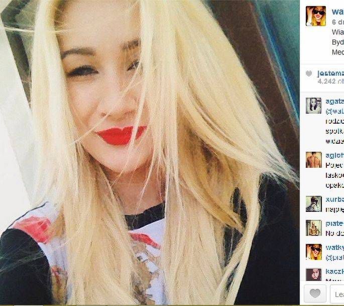 Agata Dziarmagowska, Fotografia: screen z Instagram.com