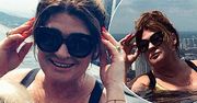 Beata Kozidrak rozebrała się do bikini! 58-letnia gwiazda szaleje w luksusowym basenie na szczycie wieżowca! Powalający widok