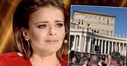 Edyta Herbuś zalała się łzami podczas wystąpienia papieża! Gwiazda zrobiła coś niezwykłego dla najbliższej osoby! [WIDEO]