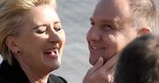 Andrzej Duda z żoną Agatą oszołomieni zapachem wędzonki całują się namiętnie w masarni! Co za widok!