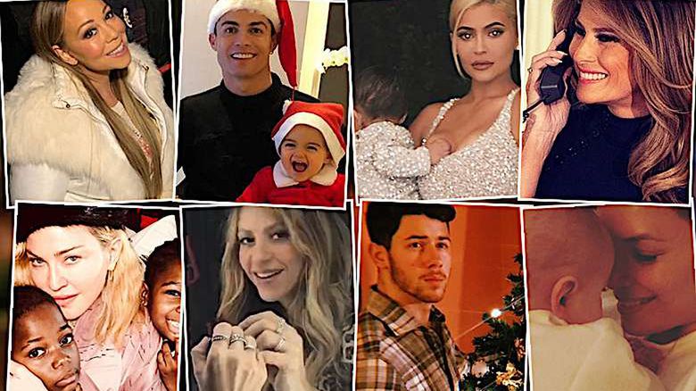 Święta zagraniczne gwiazdy 2018