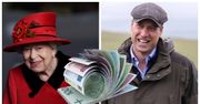 Książę William jest miliarderem? W spadku po Elżbiecie II odziedziczył bajeczną fortunę