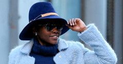 Lupita Nyong'o cała w błękitach