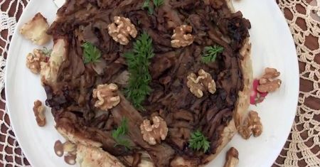 Gotowanie na ekranie: tarta z boczniakami