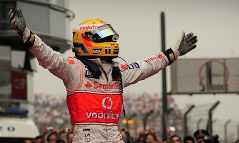 GP Chin: triumf Hamiltona, Kubica szósty