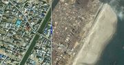 Japonia po kataklizmie - zdjęcia satelitarne