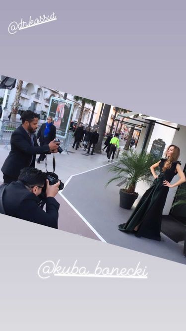 Agata Nizińska na festiwalu w Cannes 2019