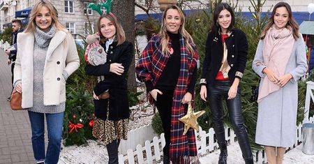 Magiczna gwiazdka z gwiazdami: Małgorzata Socha, Edyta Herbuś, Paulina Krupińska, Klaudia Halejcio