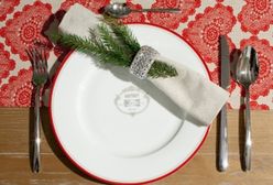 Dekoracje świąteczne: stół wigilijny