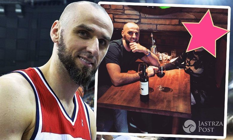 Marcin Gortat na romantycznej kolacji z piękną polską gwiazdą. Nie, to nie Doda...