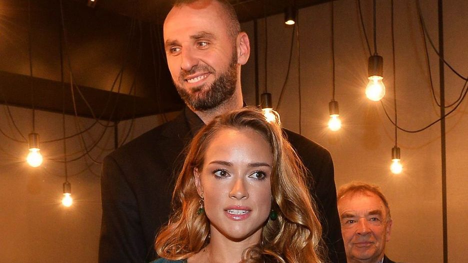 Marcin Gortat broni Alicji Bachledy-Curuś