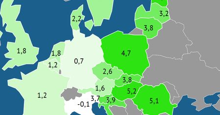 Polska trzecia w Europie. Wyprzedziły nas Rumunia i Węgry