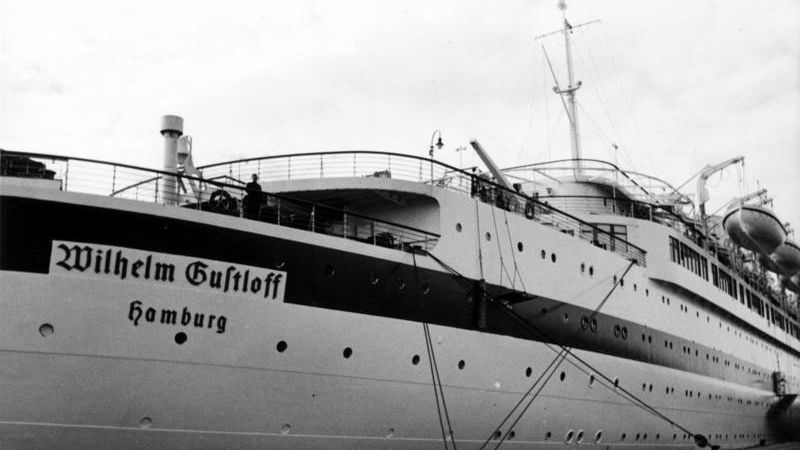 Das Lazarettschiff Wilhelm Gustloff im Osloer Hafen