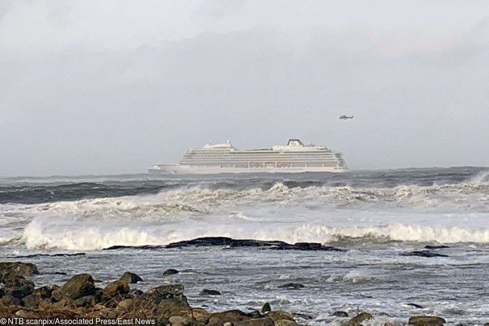 Groźna sytuacja na Viking Sky. Norweski statek ma ogromne kłopoty