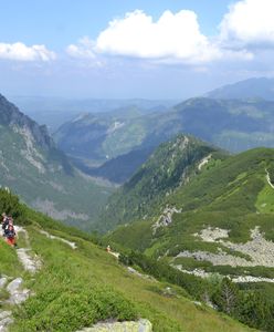 Tatry. Morskie Oko. Osunął się fragment szlaku