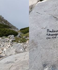 Szukają wandali z Tatr. Oszpecili szlak na Giewont