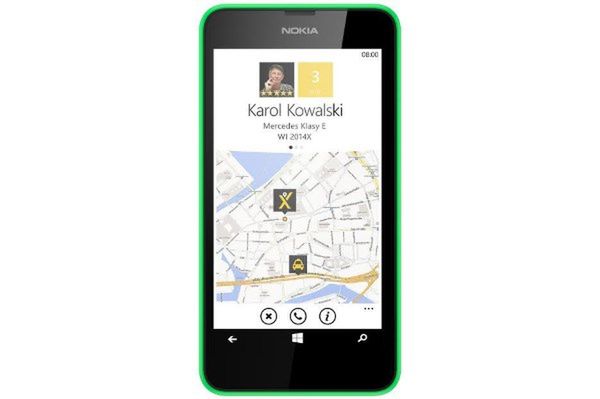 Aplikacja mytaxi w końcu dla użytkowników Windows Phone