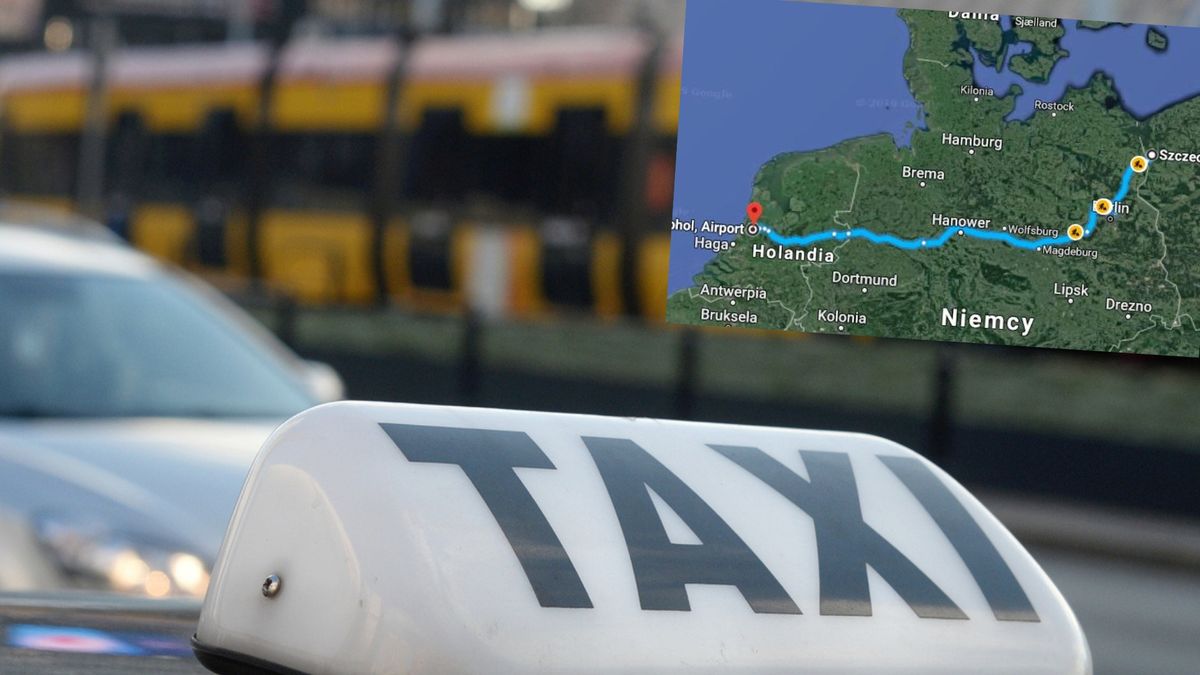 2 tysiące zł do Amsterdamu, 700 do Poznania. Taksówkarze opowiadają o swoich najdłuższych kursach